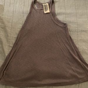 Free people grey tank top size S
